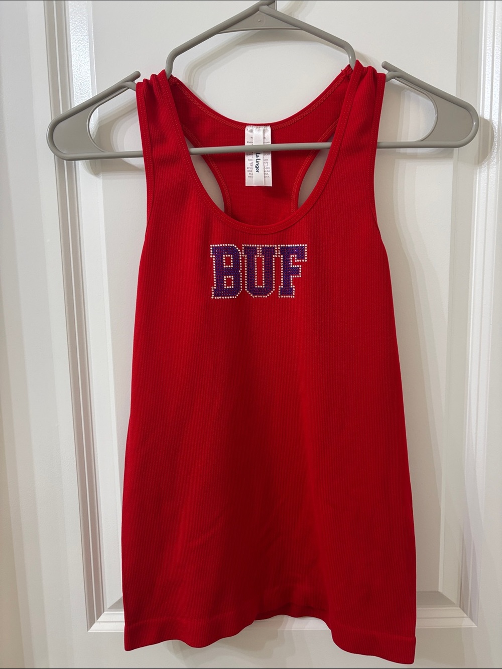 Buffalo Rhinestone Racerback Tank Top